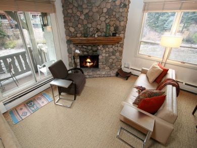 Fireplace in Living Area